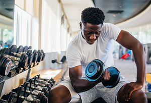 lifting weight - Copyright – Stock Photo / Register Mark