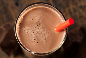 chocolate milk - Copyright – Stock Photo / Register Mark