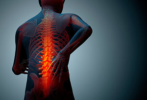 chronic spinal pain - Copyright – Stock Photo / Register Mark
