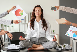 Natural Ways to Stay Calm - Copyright – Stock Photo / Register Mark