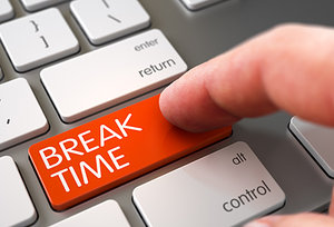 break time - Copyright – Stock Photo / Register Mark