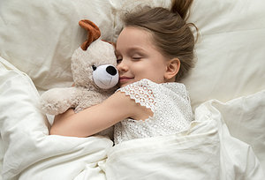 girl sleeping - Copyright – Stock Photo / Register Mark