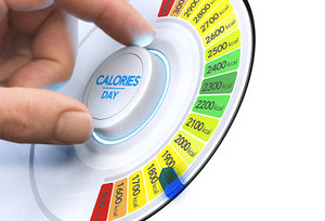 calories counter - Copyright – Stock Photo / Register Mark