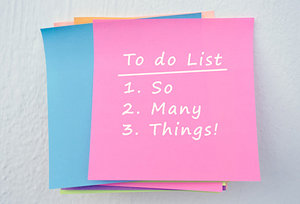 to do list - Copyright – Stock Photo / Register Mark