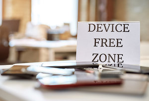 device free zone - Copyright – Stock Photo / Register Mark