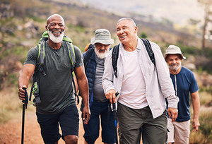 men hiking - Copyright – Stock Photo / Register Mark