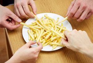 french fries - Copyright – Stock Photo / Register Mark