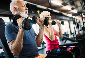 old people workout - Copyright – Stock Photo / Register Mark