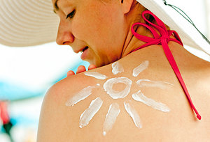 sunscreen - Copyright – Stock Photo / Register Mark