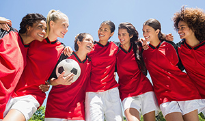 woman athletes - Copyright – Stock Photo / Register Mark