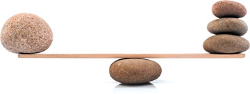 balancing rocks - Copyright – Stock Photo / Register Mark