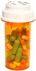 Bottle of perscription pills. - Copyright – Stock Photo / Register Mark