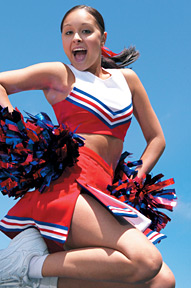 Inside Cheerleading - Copyright – Stock Photo / Register Mark