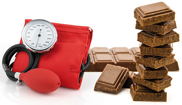 chocolate and blood pressure - Copyright – Stock Photo / Register Mark