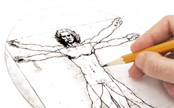 Pencil drawing - Copyright – Stock Photo / Register Mark