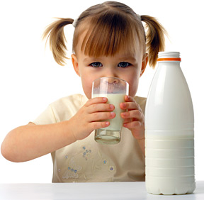 girl drinking milk - Copyright – Stock Photo / Register Mark