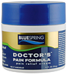 Doctor's Pain Formula Pain Relief Cream by Blue Spring - Copyright – Stock Photo / Register Mark