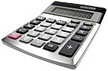 A calculator. - Copyright – Stock Photo / Register Mark