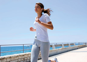 girl running - Copyright – Stock Photo / Register Mark