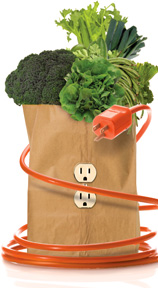 Plug into the power of green - Copyright – Stock Photo / Register Mark
