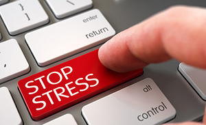 stop stress - Copyright – Stock Photo / Register Mark