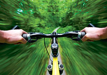 Biking - Copyright – Stock Photo / Register Mark