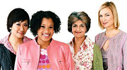 Women of different races standing in a group. - Copyright – Stock Photo / Register Mark