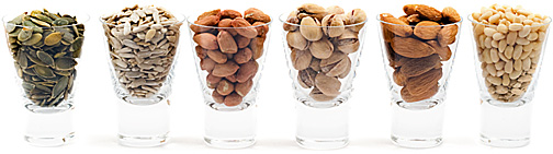 The nut family - Copyright â€“ Stock Photo / Register Mark