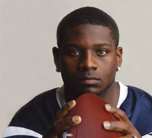 LaDainian Tomlinson with football - Copyright – Stock Photo / Register Mark