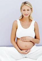 Pregnant Lady - Copyright – Stock Photo / Register Mark