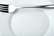 fork and plate - Copyright – Stock Photo / Register Mark