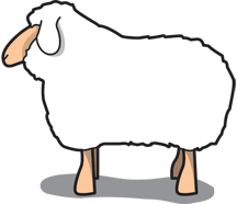 Sheep - Copyright – Stock Photo / Register Mark