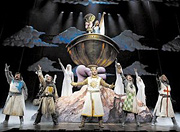 Spamalot at Wynn Las Vegas with John O'Hurley, Nikki Crawford and cast. - Copyright – Stock Photo / Register Mark