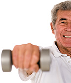 senior liftweight - Copyright – Stock Photo / Register Mark