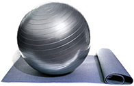 Exercise ball - Copyright – Stock Photo / Register Mark