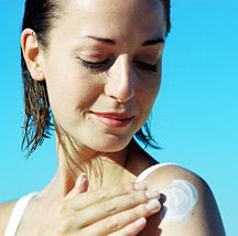 sunscreen - Copyright – Stock Photo / Register Mark