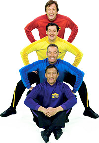 The four current Wiggles - Copyright – Stock Photo / Register Mark